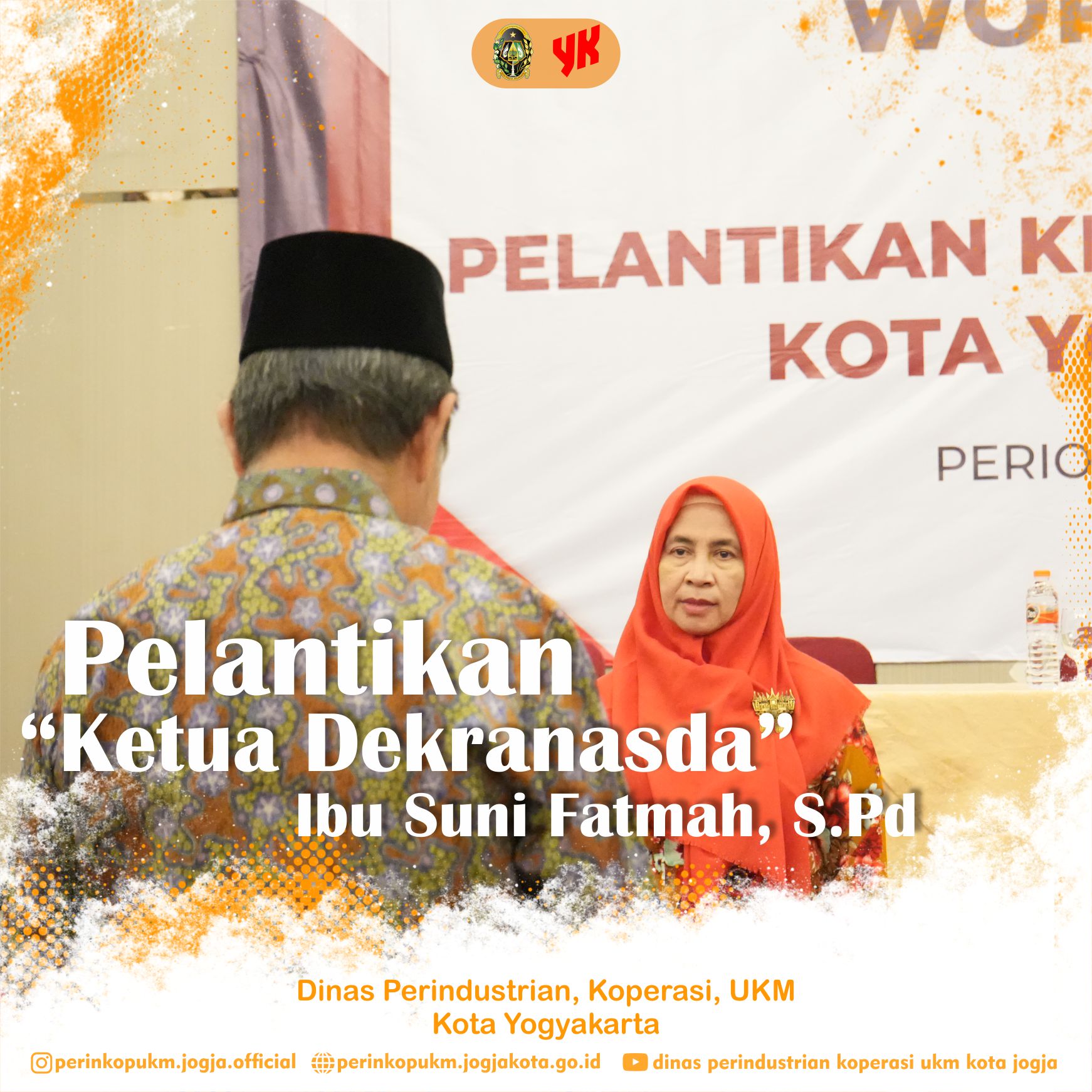 Workshop & Pelantikan Ketua Dekranasda Kota Yogyakarta Bawa Semangat Baru Pelaku Industri Kerajinan
