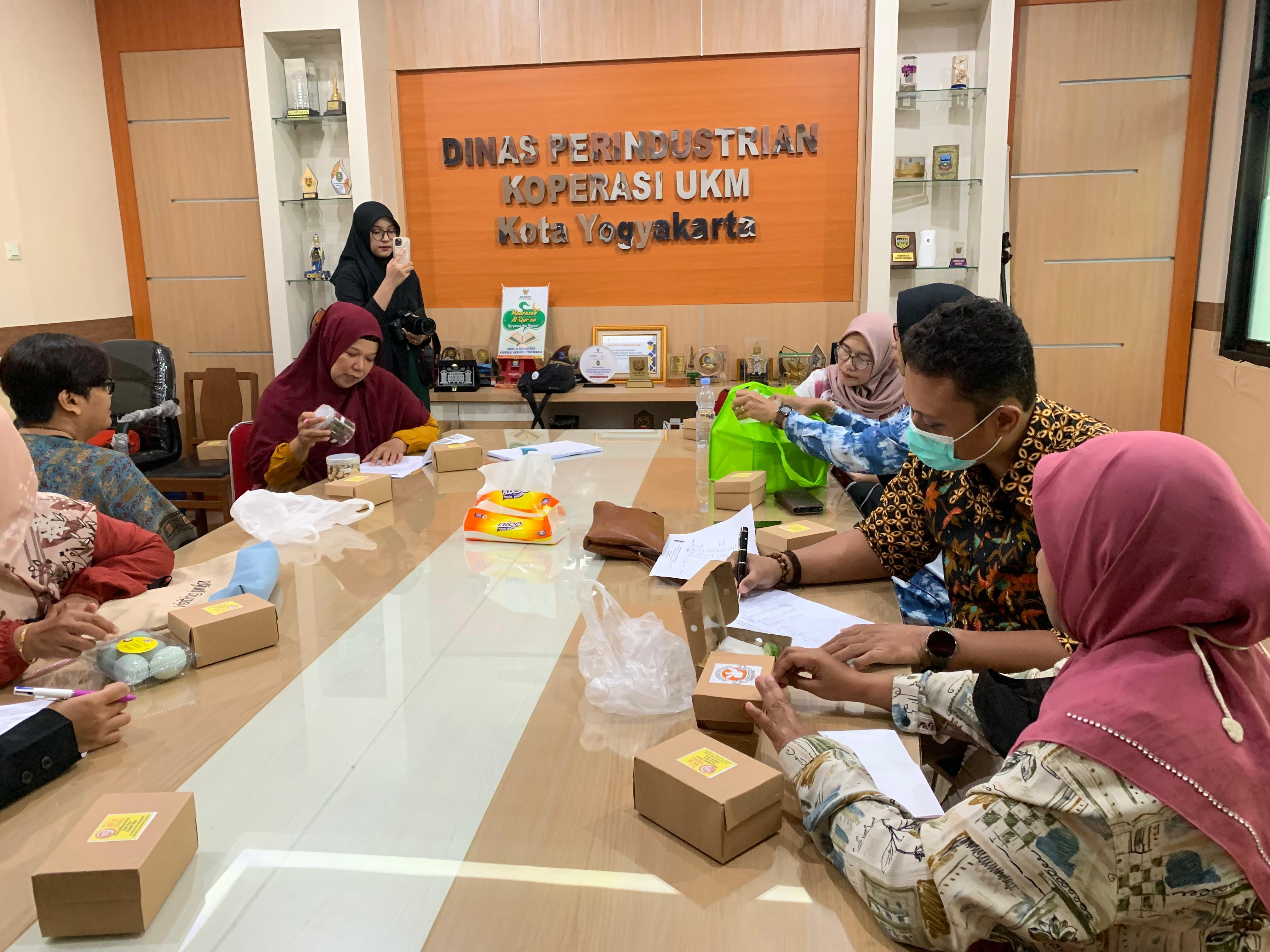 UMKM Kota Yogyakarta mengikuti Kurasi Pelatihan Karang Mitra Usaha (KaMU) 2024